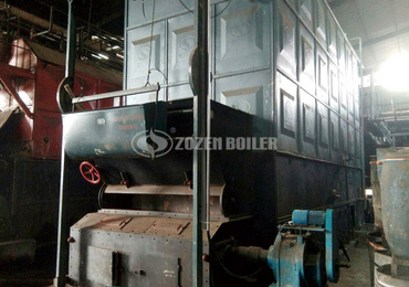 CFB (circulating fluidized bed) coal-fired steam boiler