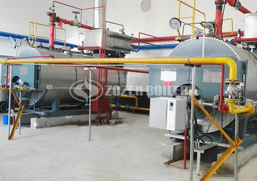 CFB (circulating fluidized bed) coal-fired steam boiler