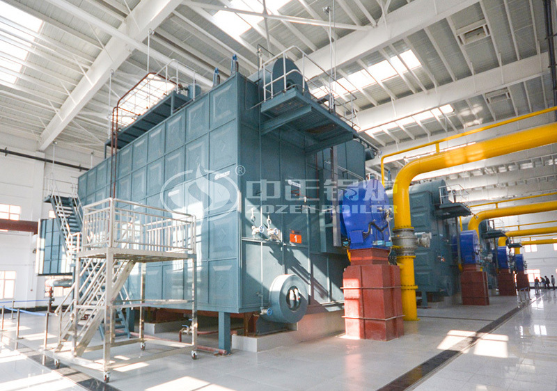 29MW gas-fired hot water boiler for heating industry