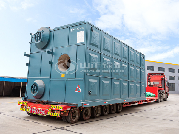 4000KG Biogas Fired Steam Boiler For Sale