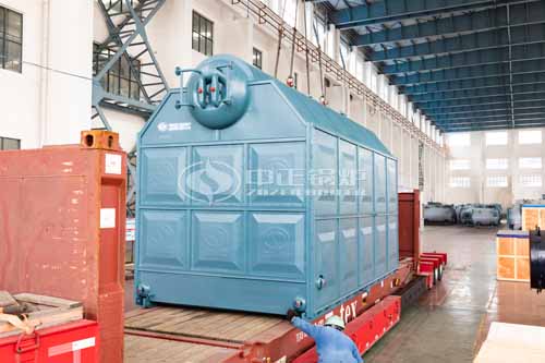 6tph SZL Chain Grate Steam Boiler In Bangladesh