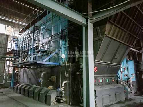 20tph SZL Biomass Fired Steam Boiler In Indonesia