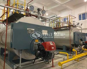 Improve Thermal Efficiency of Oil fired Hot Water Boiler