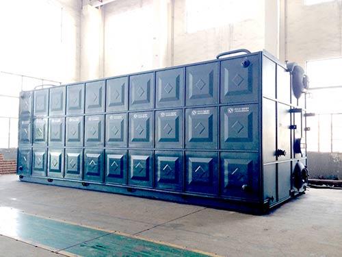 SZS Gas Fired Water Tube Steam Boiler