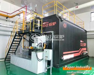 Paper Industry 10 ton Gas-fired Steam Boiler