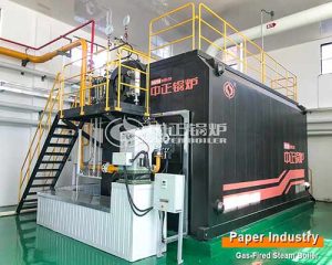 10Ton SZS Water Tube Gas Oil Fird Steam Boiler