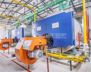 High Efficiency Gas/Oil Fired 1 tonne Steam Boiler