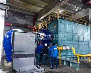29MW Condensing Gas-fired Hot Water Boiler Project