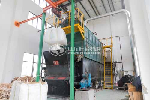 SZL Series Biomass Fired Steam Boilers For Sale