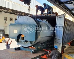 1.5tph Oil Fired Steam Boiler for Venezuela Food Plant