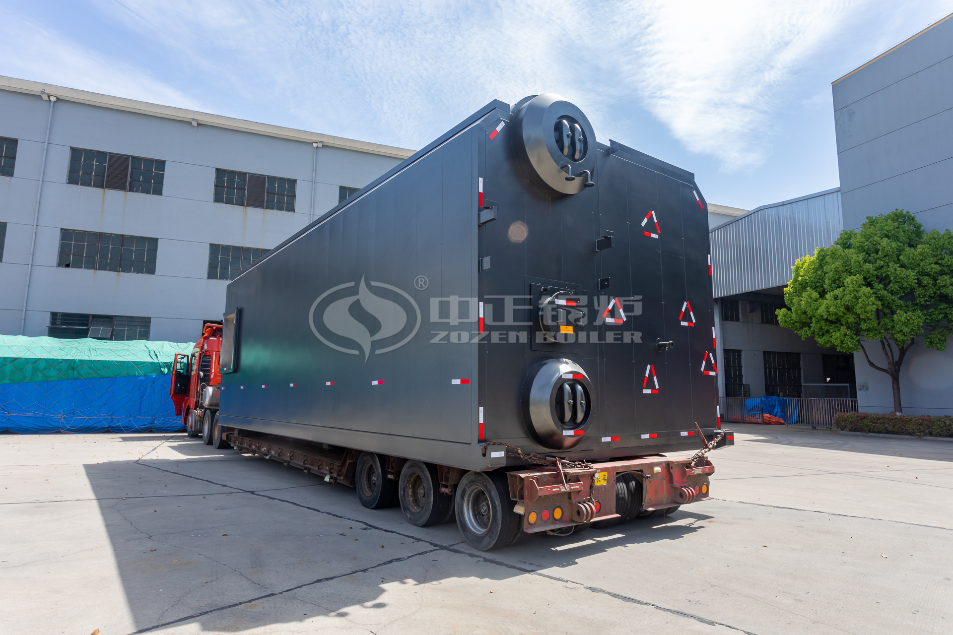 SZS Series Gas/Oil Fired 30 TPH Boiler